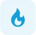 fire and smoke damage icon