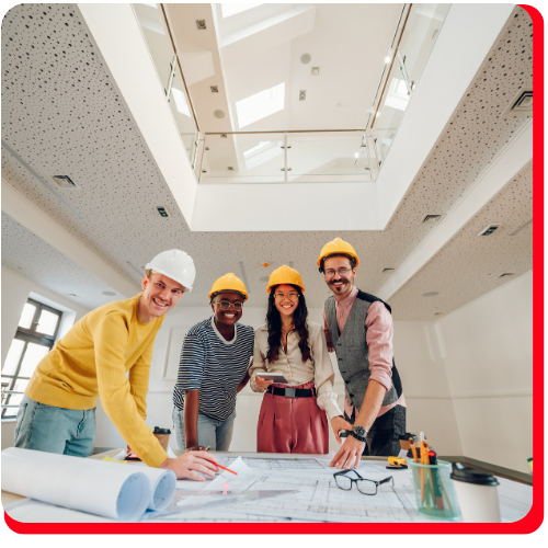 Emergency restoration team making plans for commercial project in Toronto Ontario