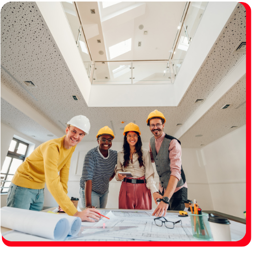 Emergency restoration team making plans for commercial project in Toronto Ontario